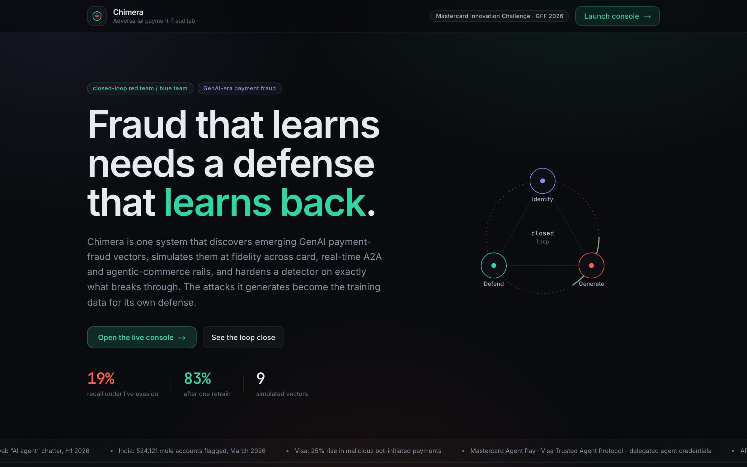 Chimera interface